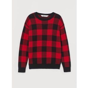 H&M Plaid Sweater